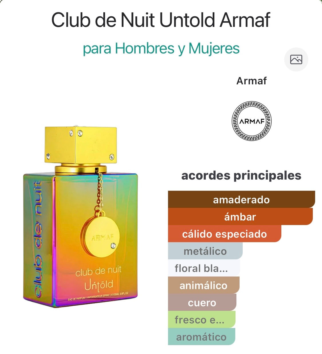 Club de Nuit Untold Armaf