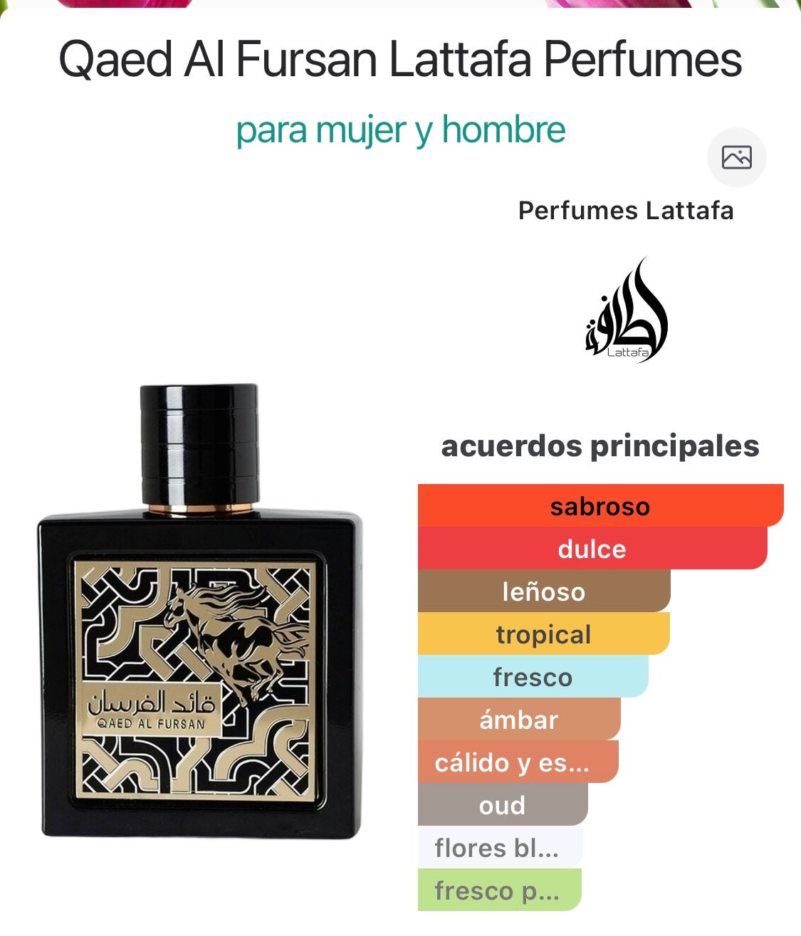 Qaed Al Fursan de Lattafa
