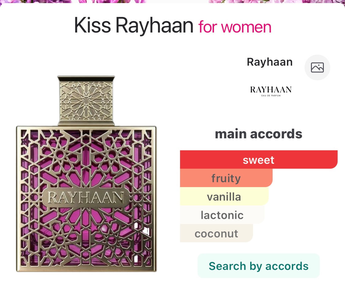 Kiss Rayhaan for women