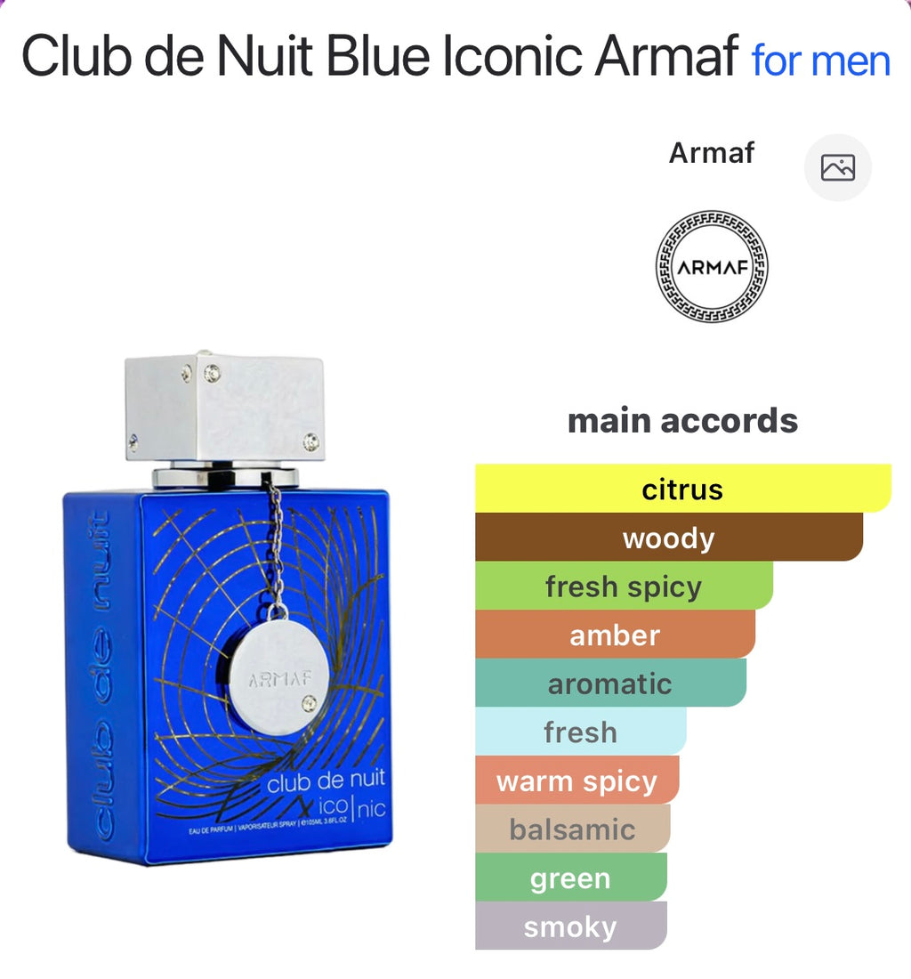 Iconic Club de Nuit Armaf