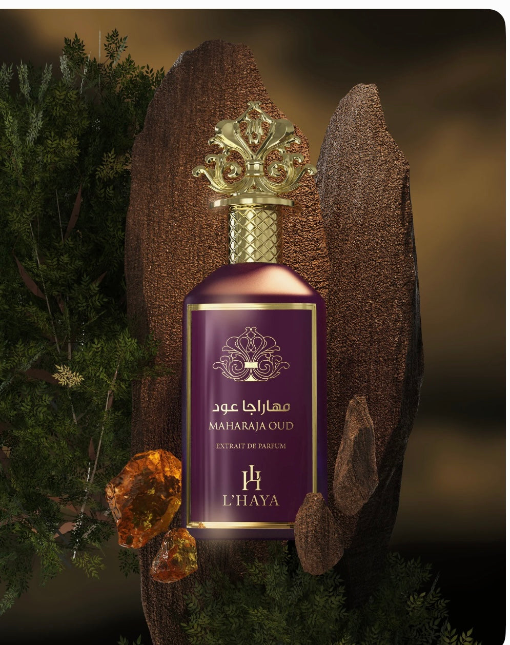 L'HAYA- MAHARAJA
OUD- EXTRAIT DE
PARFUM