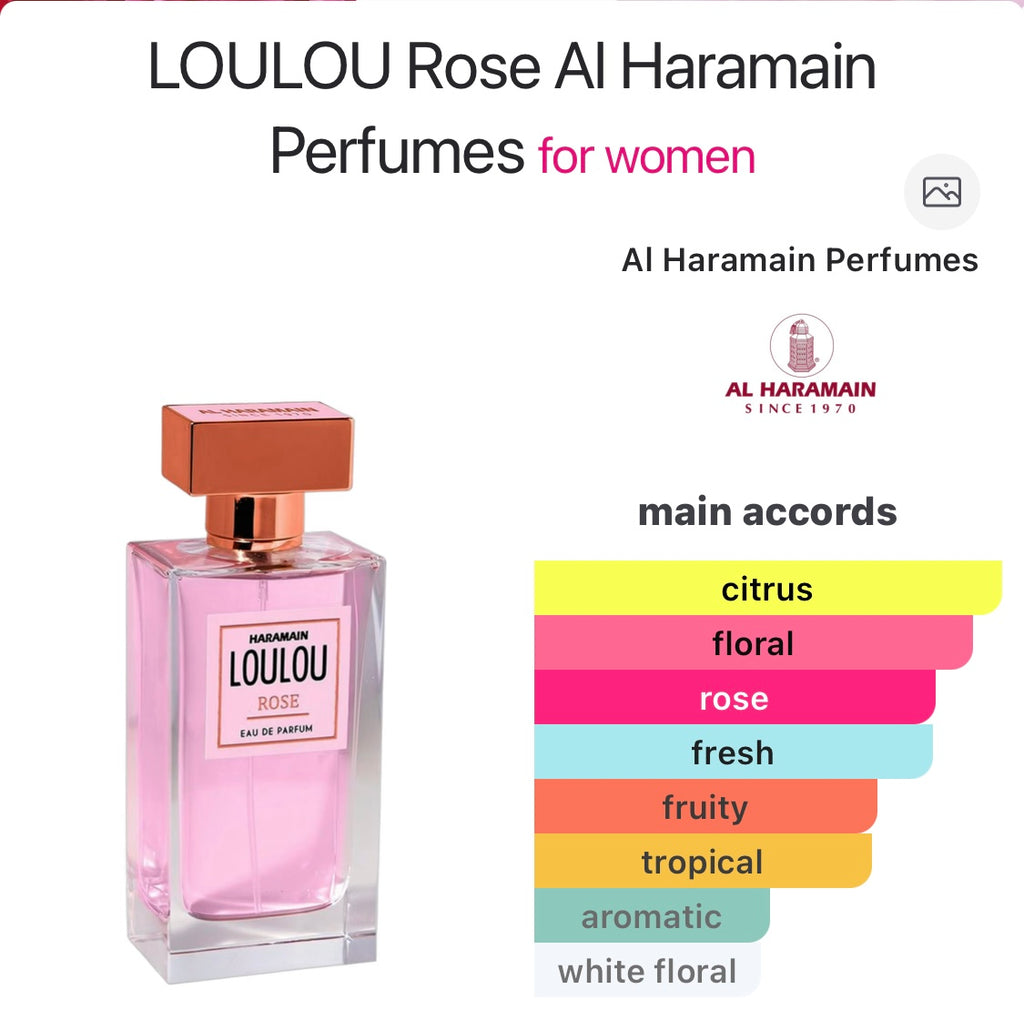 Al Haramein LouLou Rose