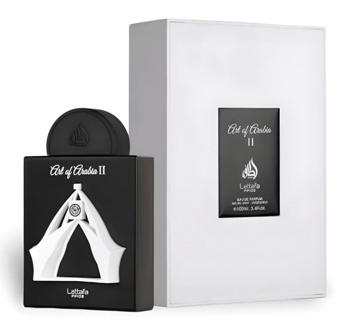 Lattafa Art Of Arabia II Eau de Parfum para hombres y mujeres