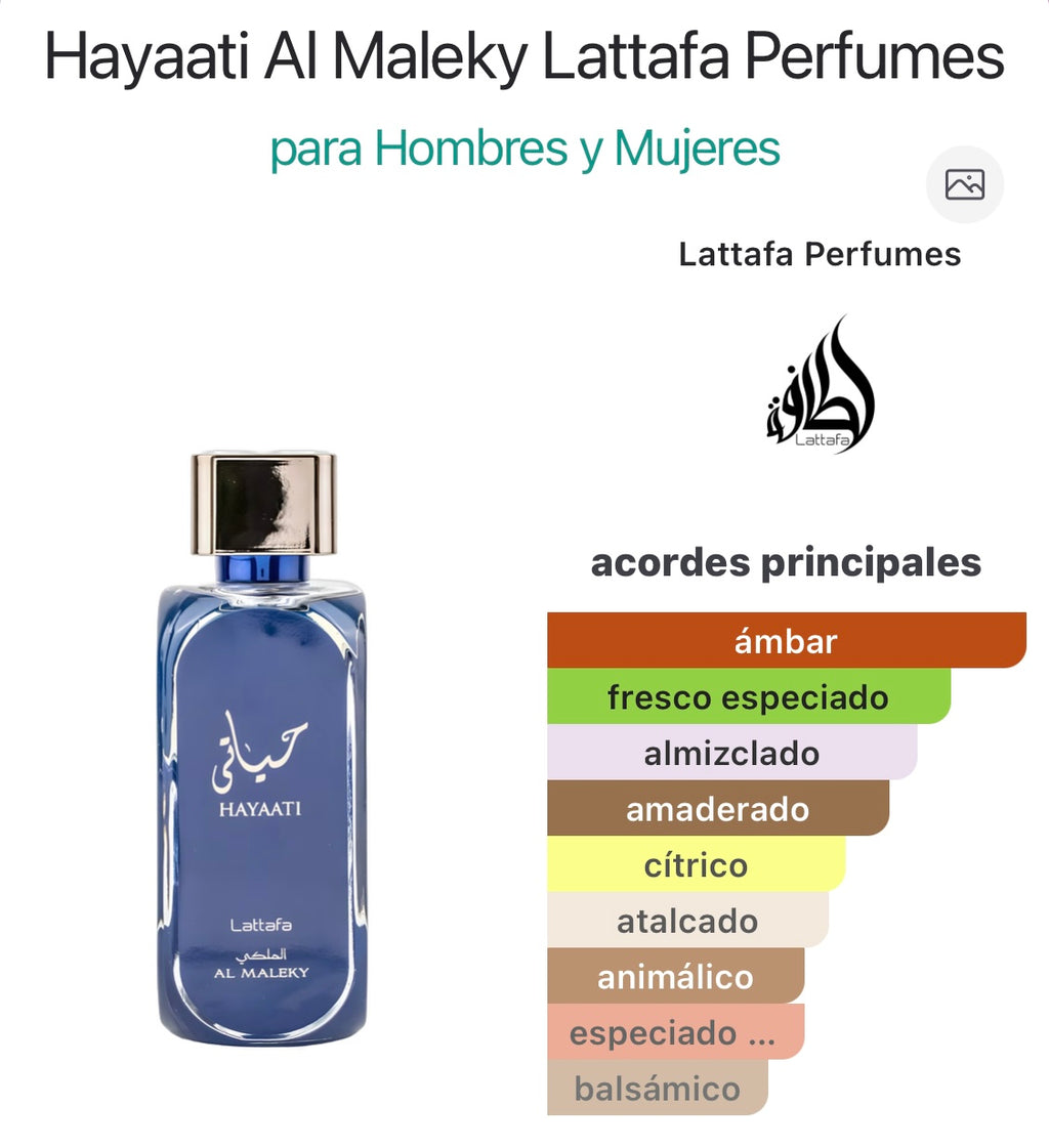Hayati al Maleky Lattafa