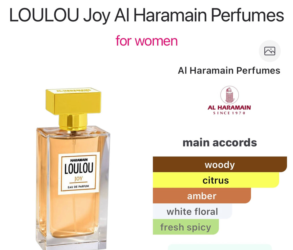 Al Haramain Loulou Joy -