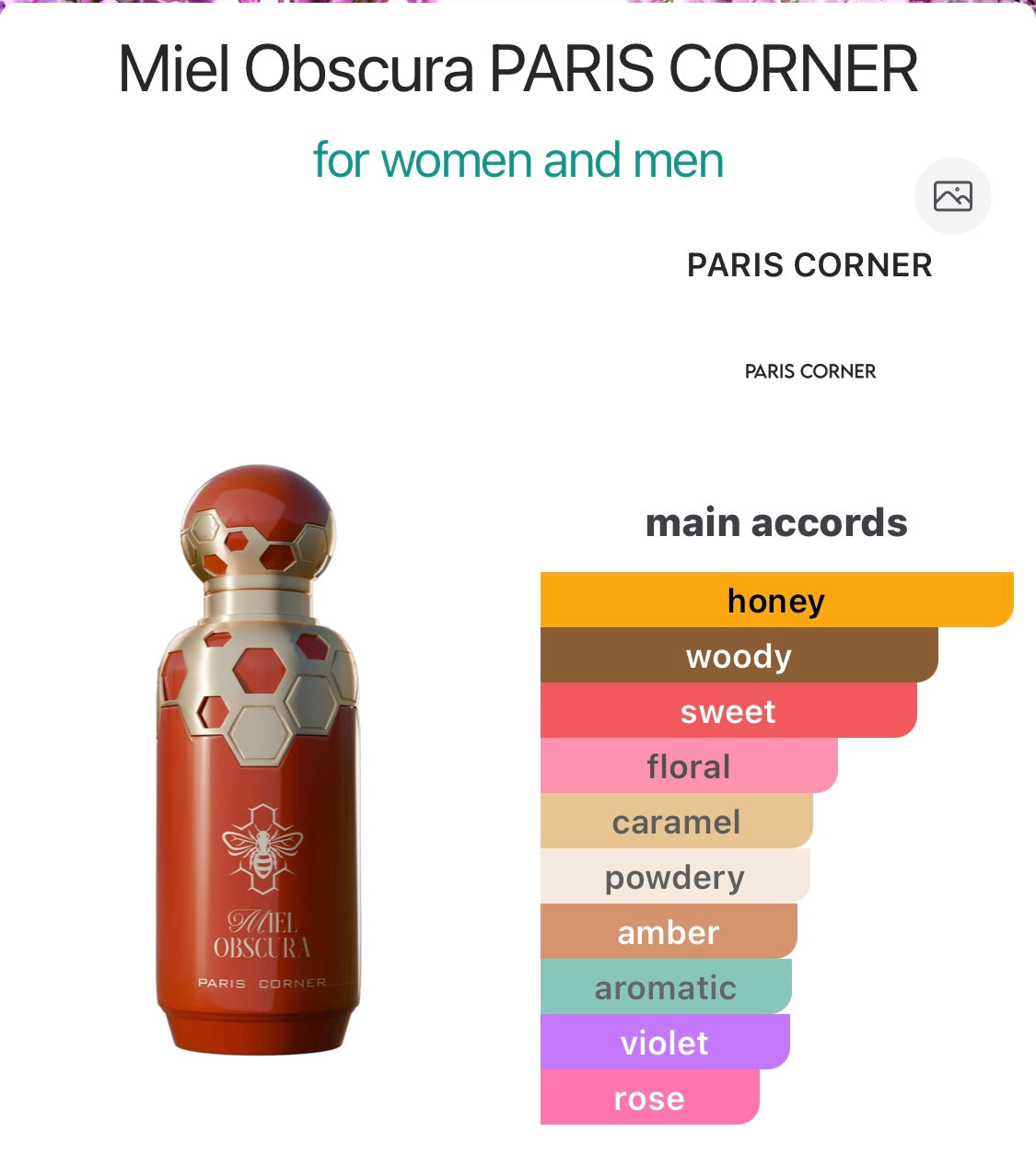 Miel Obscura Paris Corner