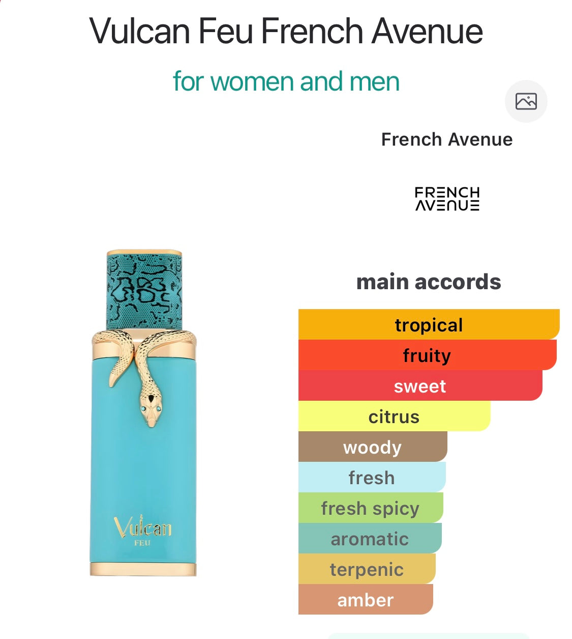 Vulcan Feu French Avenue