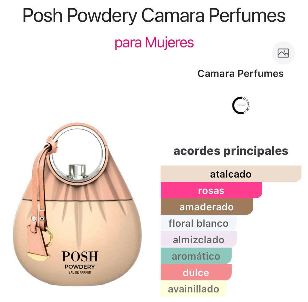 Posh Powdery Camara Perfumes