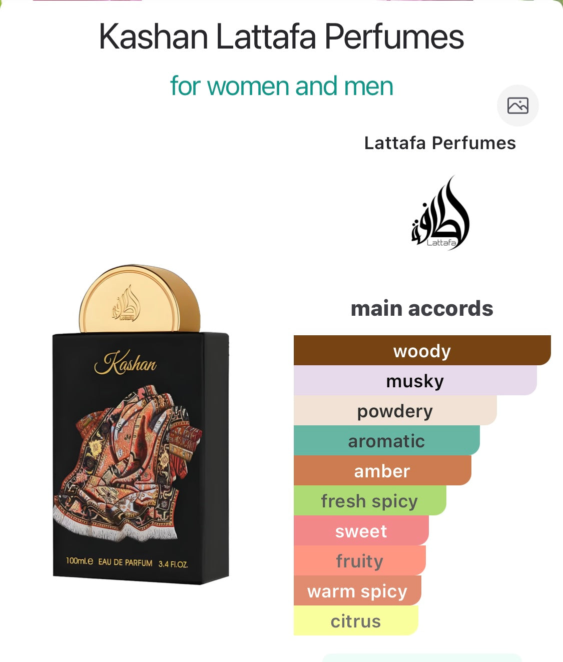 Kashan de Lattafa Pride