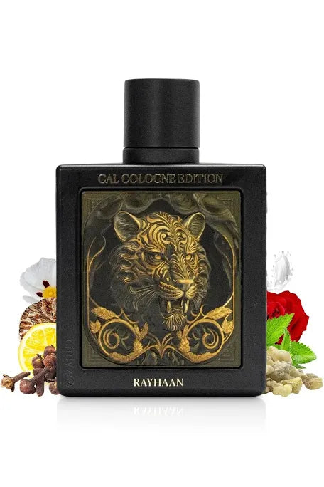 Rayhaan Tiger Cal Cologne Edition Extrait De Parfum Espray, 3.4 onzas (Unisex)